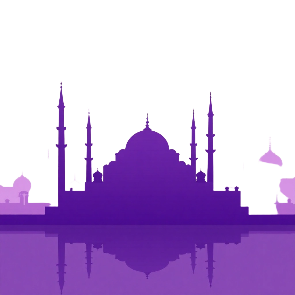 Majestic Mosque Silhouette